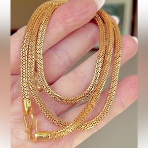 22k Gold Chain Necklace